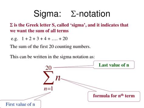 what is the value of sigma 2^n 1/3^n|sigma notation .